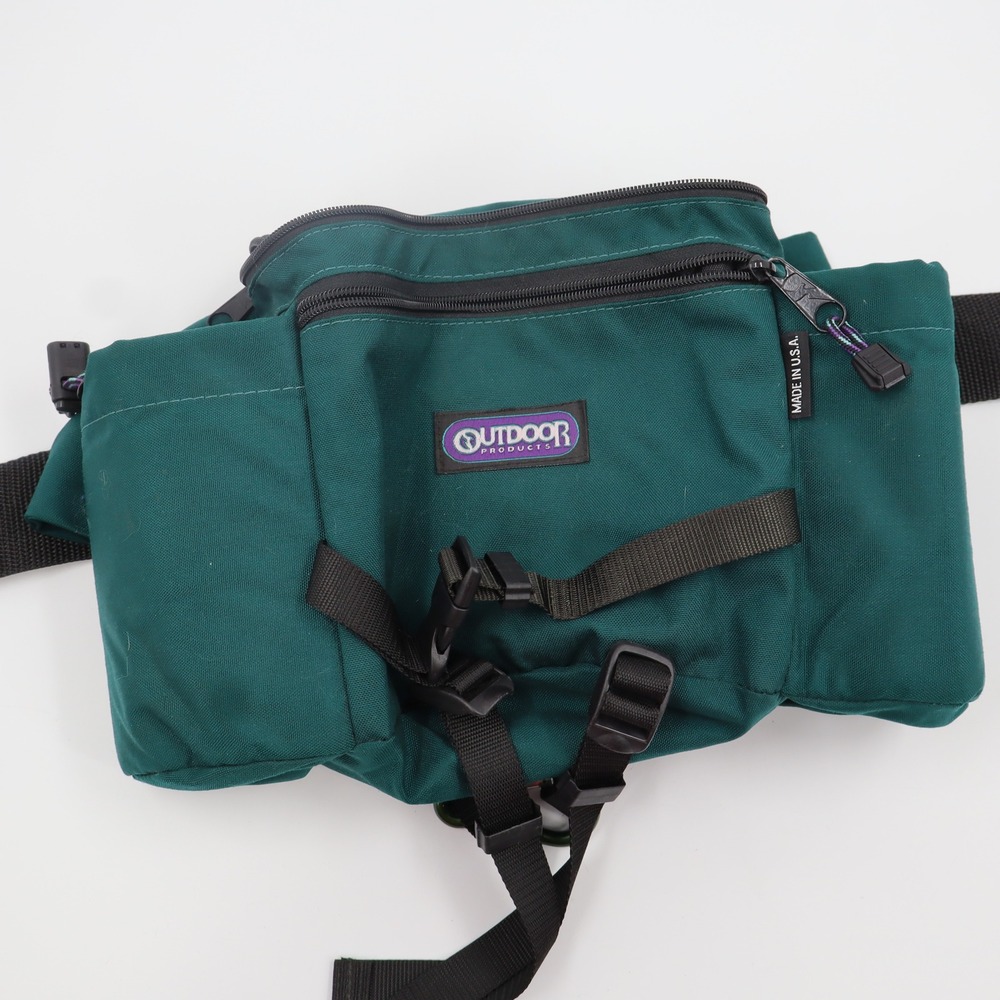 Vintage Outdoor Products Fanny Pack OS Forest Green Vintage Made in USA Gorpcore
